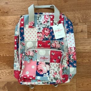Cath Kidston London backpack Matt patchwork NWT